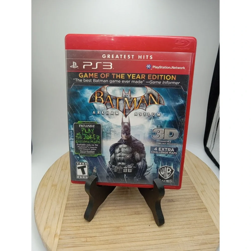 Batman: Arkham Asylum -- Game of the Year Edition (Sony PlayStation 3, 2010)‎